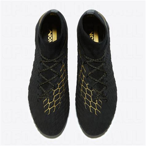 nike hypervenom black and gold.